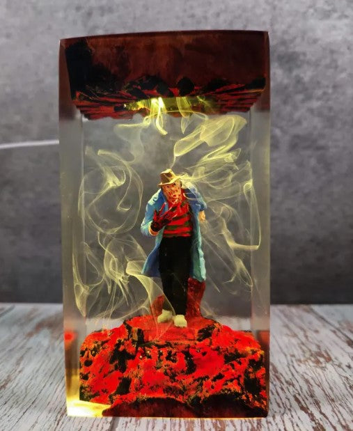 Gothic Resin Horror Lamp