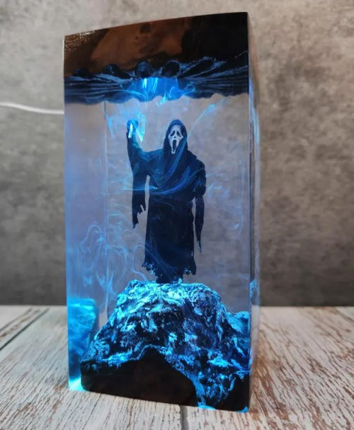 Horror Night Light Resin Lamp