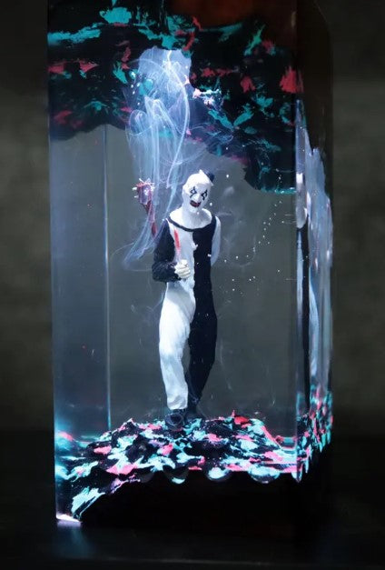 Gothic Resin Horror Lamp